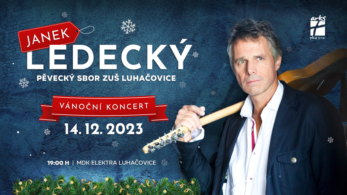 Vánoční koncert Janka Ledeckého