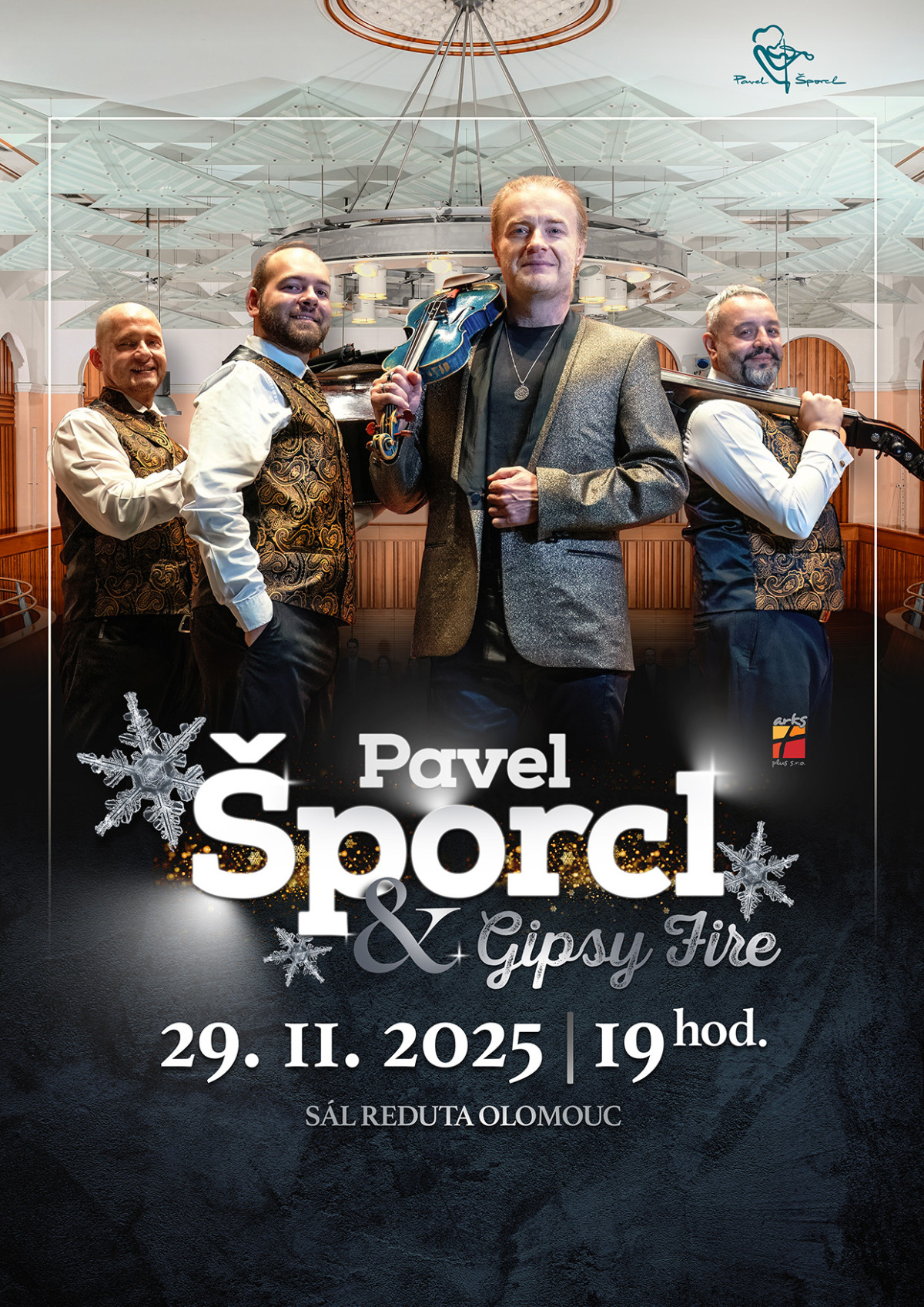 Adventní koncert - Pavel Šporcl & Gipsy Fire v Olomouci